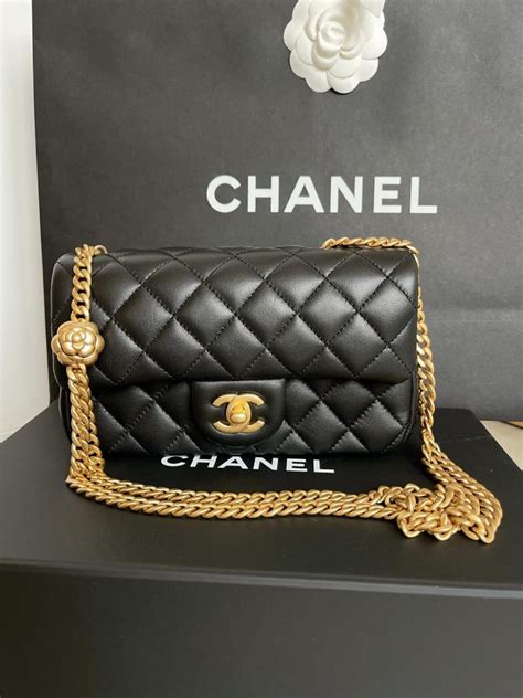 chanel camellia flap|chanel flap bag top handle.